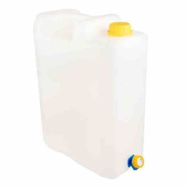 Canistra alba cu robinet 20L, atestata alimentar, 86942 Carmotion