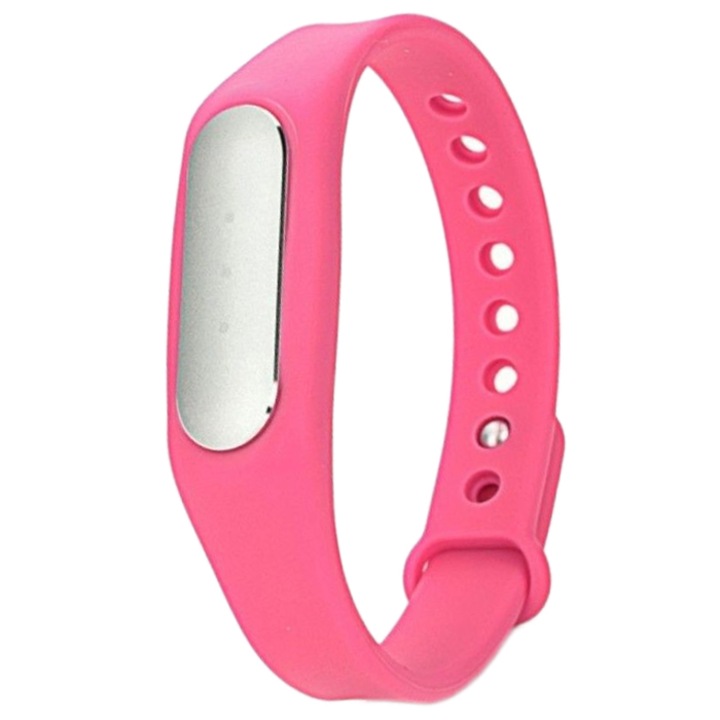 Bratara Smart fitness iUni MI1, Bluetooth, Activity & Sleep Monitor, Pink