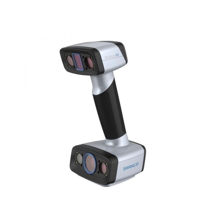 Scanner 3D, Einscan HX, portabil cu laser albastru hibrid & sursa de lumina LED