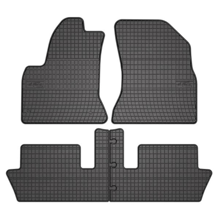 Set 4 covorase podea cauciuc FROGUM basic, fata/spate, pentru CITROEN C4 GRAND PICASSO I, C4 PICASSO I 10.06-12.13, Van