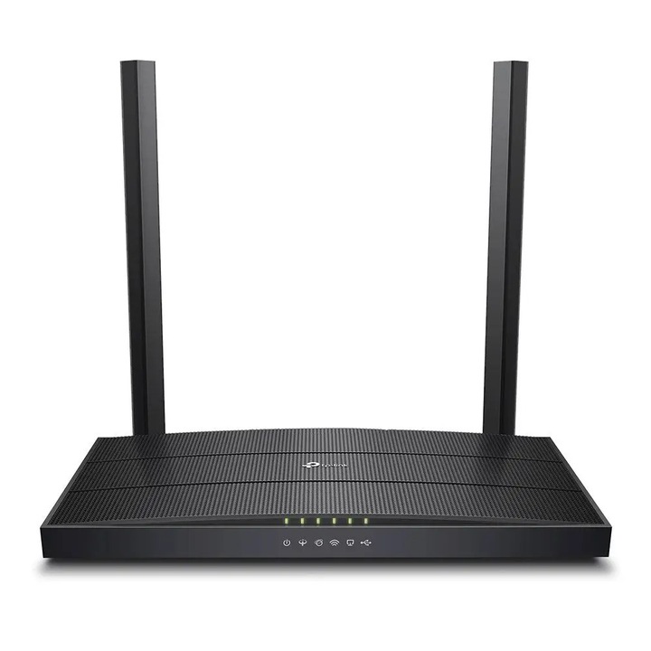 Router/Modem Vdsl/Adsl, Tp-Link, Vr400 V3, 215.6x124.6x31.6 mm, Retea Wi-Fi Rapida – Transmitere Simultana A Retelei Wireless Cu Viteza De 300 Mb/S Pe Banda De 2