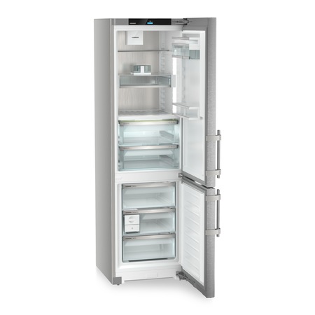 Combina frigorifica Liebherr CBNsda 5753 Prime, BioFresh, NoFrost, 362 l, 201.5 сm, Clasa A, Silver