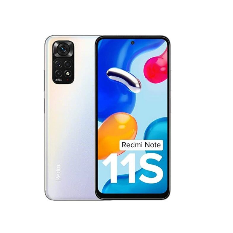 Смартфон Xiaomi Redmi Note 11S, 64GB, 6GB RAM, Dual SIM, Pearl White ...