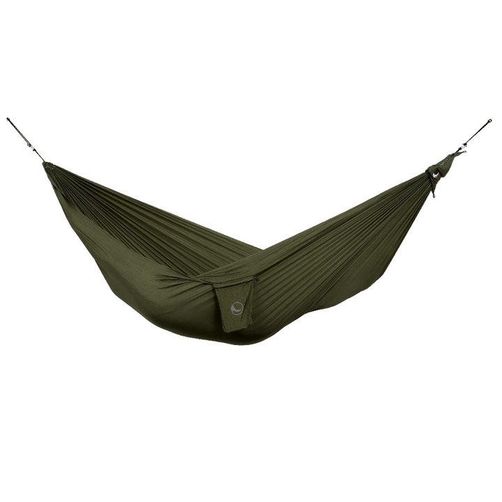 Hamac Ticket To The Moon, Nylon, 320 x 155 cm, Verde kaki