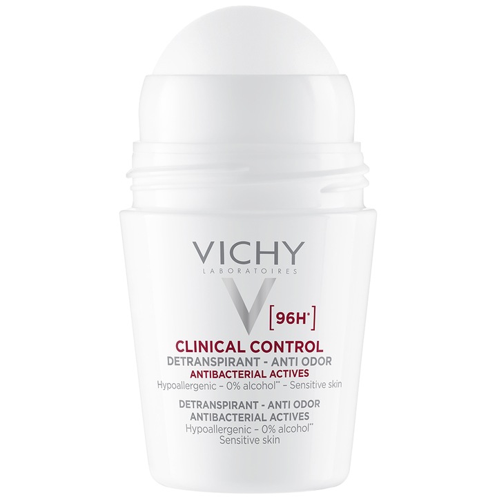 Vichy clinical control 96H izzadásgátló golyós dezodor, 50 ml