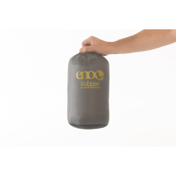 Izolatie termica Vulcan Storm pentru hamac, Eno, Nylon, Gri/Argintiu