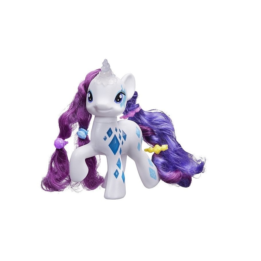 my little pony cutie mark magic glamour glow rarity figure
