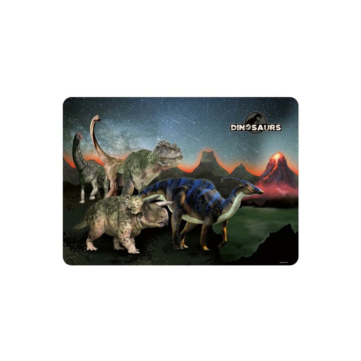 Dinoszauruszok asztali alátét - Meteorzápor