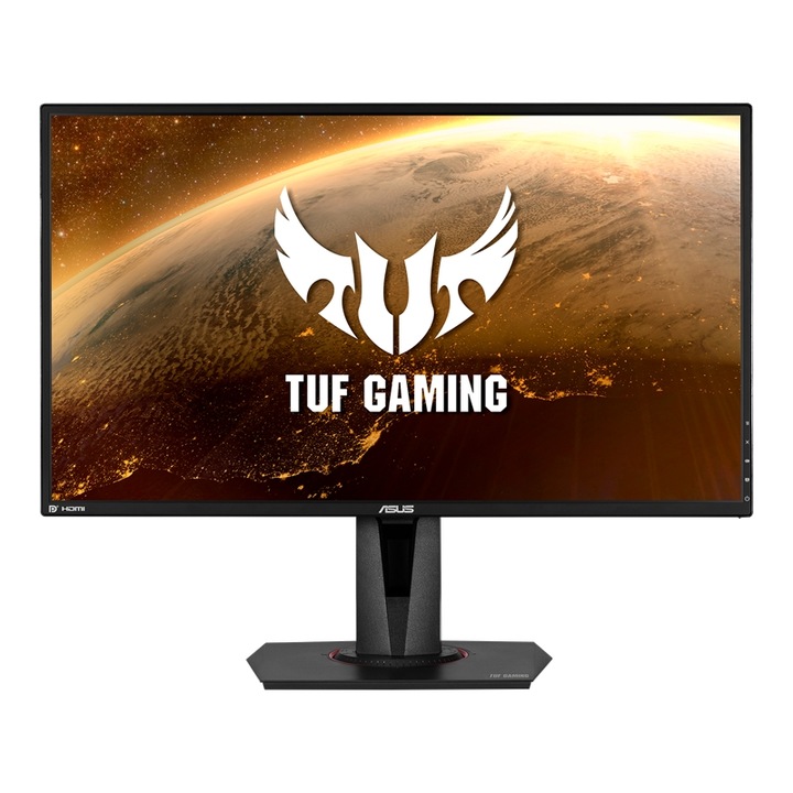 ASUS TUF VG27AQZ Gaming monitor, 27", IPS, 2560x1440, 1ms, HDMI-DP, 165 HZ, G-sync kompatibilis, HDR10, Fekete