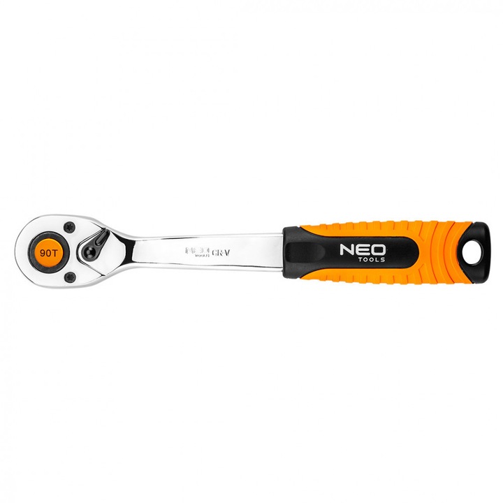Neo racsnis kulcs 3/8", 90 fog