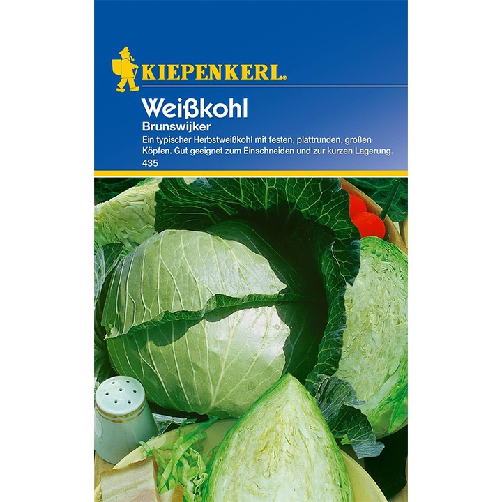 Seminte de varza alba Brunswick, 50 seminte