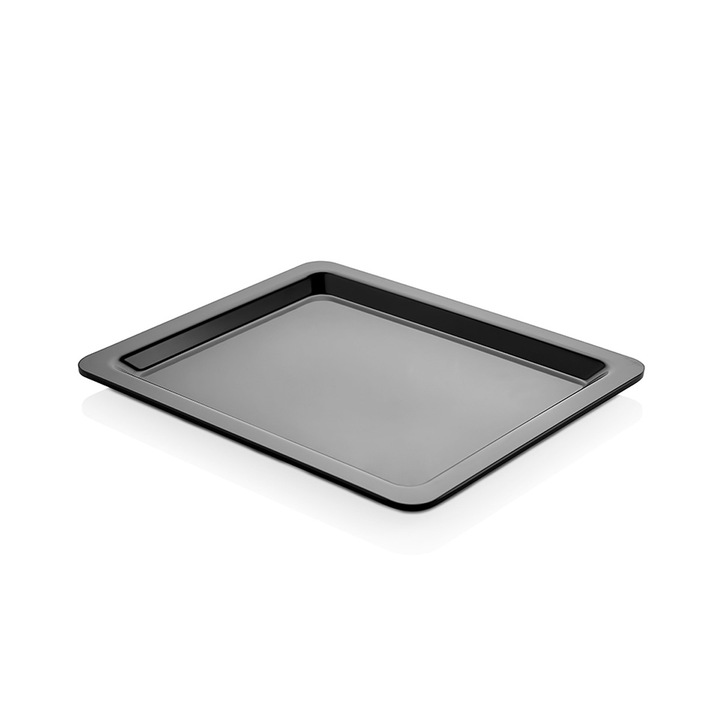 Гастронорм контейнер Goreme, 1/2 - 20, меламин, черна, 32.5 х 26.5 х 2 см