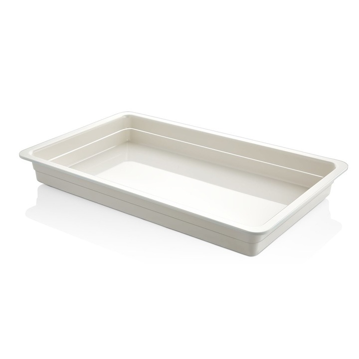 Гастронорм контейнер Goreme, 1/1 - 65, меламин, бяла, 53 х 32.5 х 6.5 см