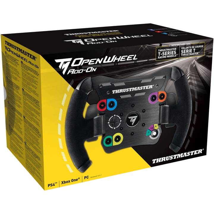 Volan detasabil Thrustmaster TM Open Wheel Add-On pentru PlayStation 5, PlayStation 4, Xbox, PC