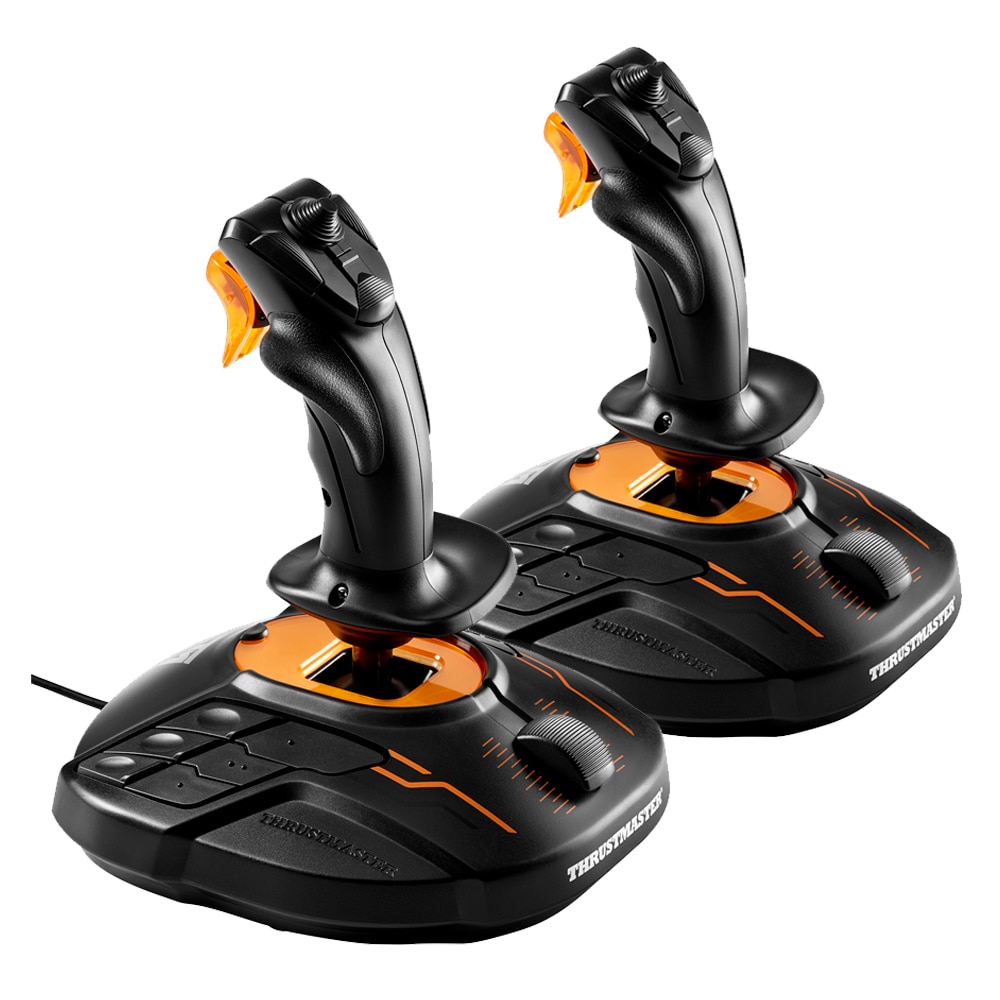 Joystick Thrustmaster Hotas Cougar, 5 axe/12 butoane, Throttle