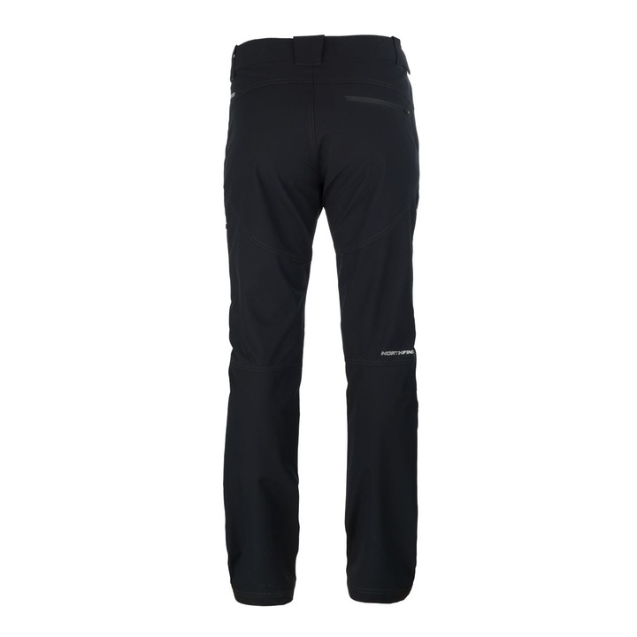 Pantaloni outdoor barbati softshell 3L subtire NORTHFINDER Winfred NO-3770OR, Negru