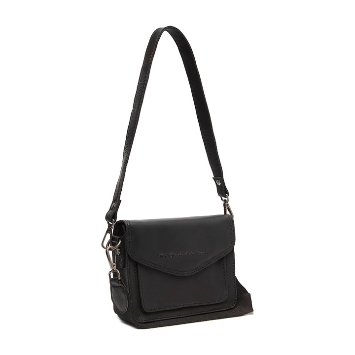 Női táska eredeti bőrből, The Chesterfield Brand, Sutton, Fekete