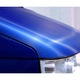 Folie autocolant Albastru Carbon 125cm x 30cm, iesire in relief, eliminare a bulelor de aer