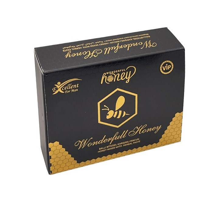 Wonderful Honey Potencianövelő készítmény, potencia és a férfi szexuális teljesítmény fokozására, 6 tasak x 15 g