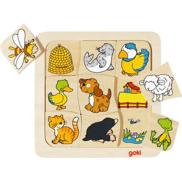 Puzzle Ki hol él? - Goki