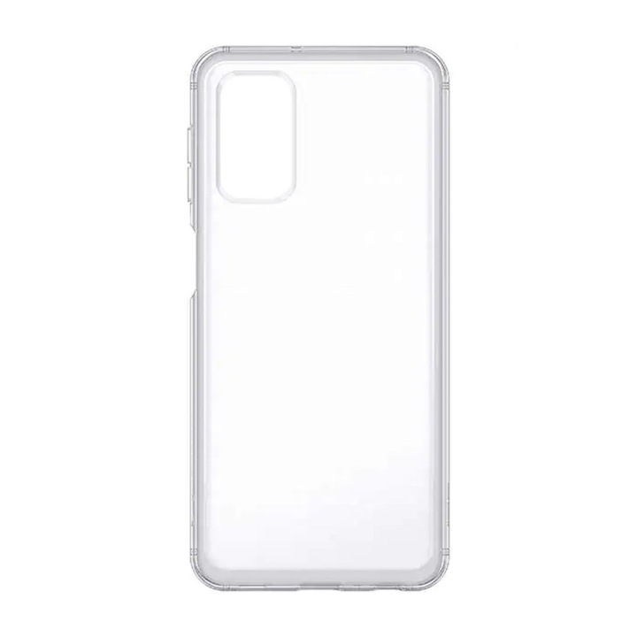 Husa de silicon compatibila cu Samsung Galaxy A33 5G, Clear Extra, Transparenta