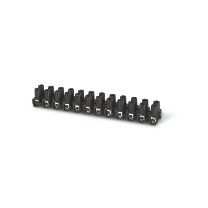 Sir cleme, pentru pardoseala, din plastic, rigips, zidarie, Comtec, 6mm, negru