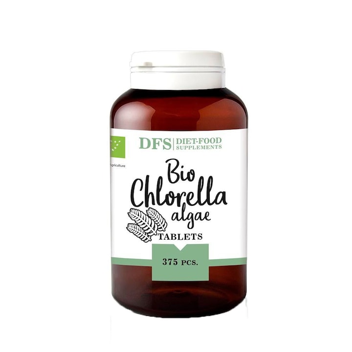 Chlorella bio 150g Diet Food , 375 tablete, Diet Food