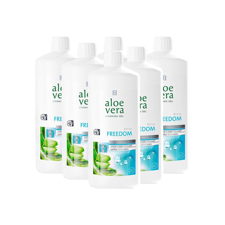 Set de 6 Geluri de baut Aloe Vera Freedom