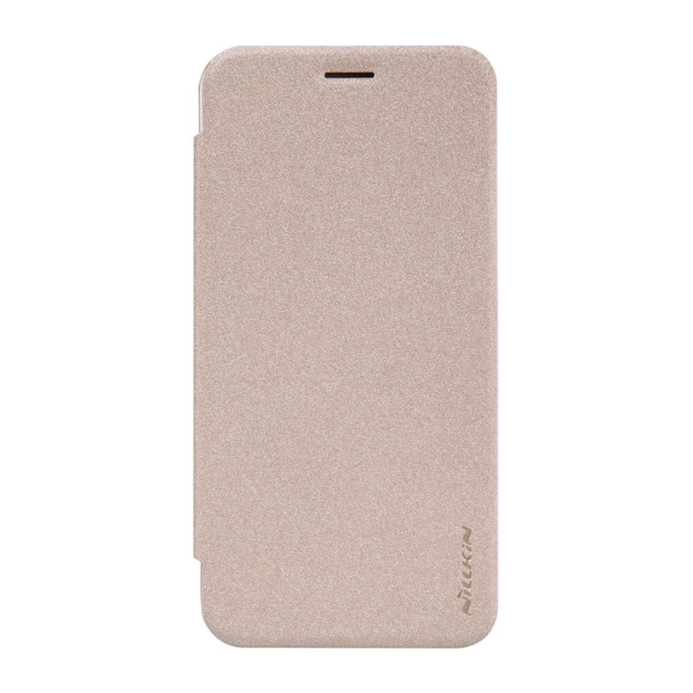 Husa Book Nillkin Sparkle pentru Asus Zenfone 2 ZE500CL, Auriu