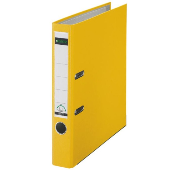 Biblioraft Leitz 180, Pp, A4, 52mm, Sárga