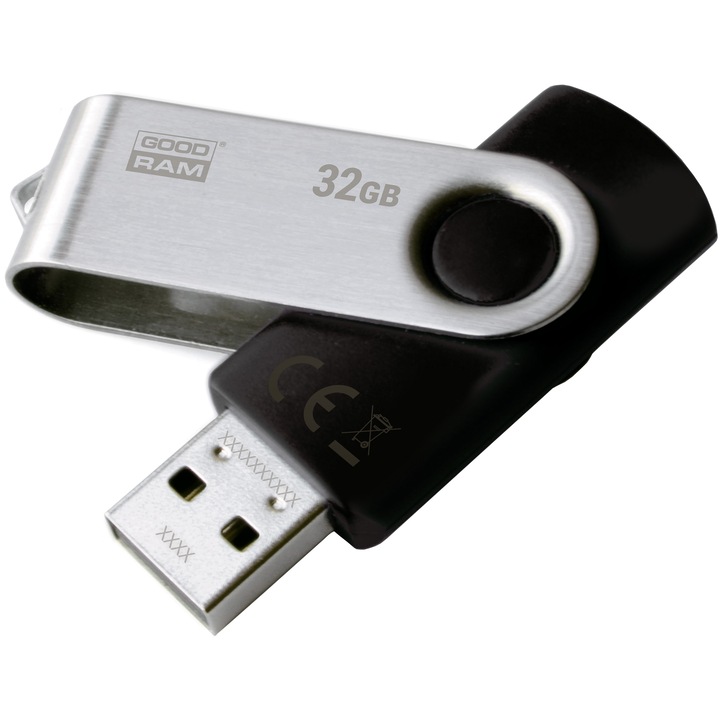 USB Flash памет Goodram UTS3, 32GB, USB 3.0, Черна