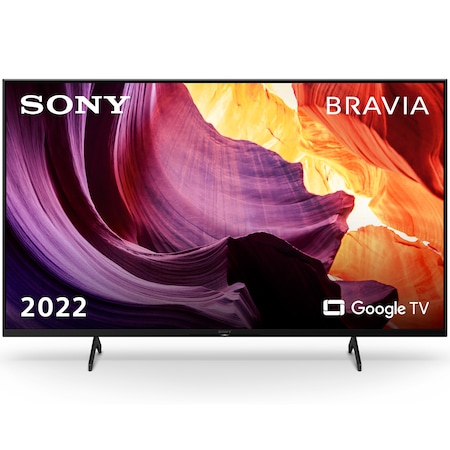 Телевизор Sony LED 50X80K, 50" (126 см), Smart Google TV, 4K Ultra HD, Клас G
