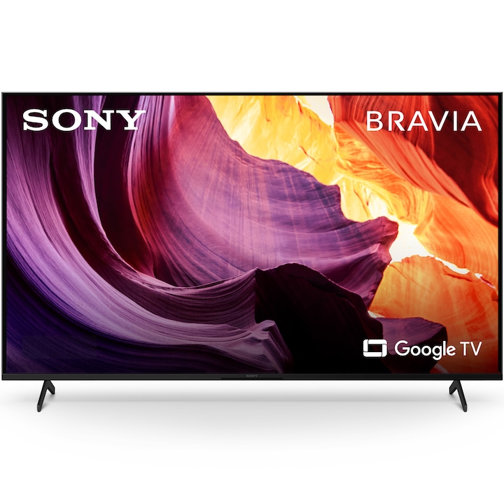 Телевизор Sony LED 55X80K, 55" (139 см), Smart Google TV, 4K Ultra HD, Клас G
