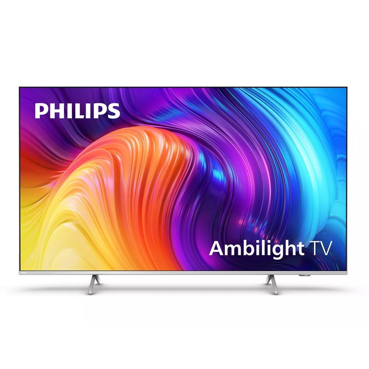 Televizor Philips Ambilight The One LED 50PUS8507, 126 cm, Smart Android, 4K Ultra HD, Clasa F