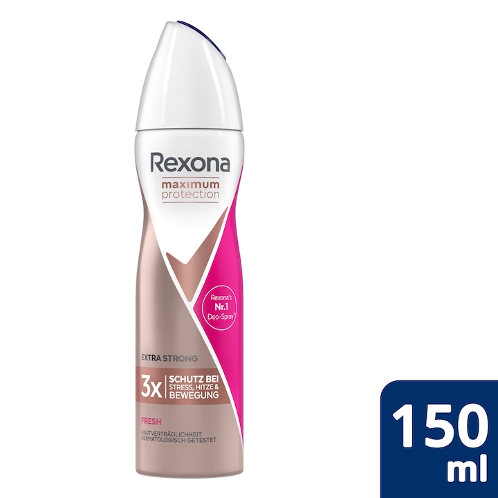 Rexona Maximum Protection női dezodor Fresh 72h, 150 ml
