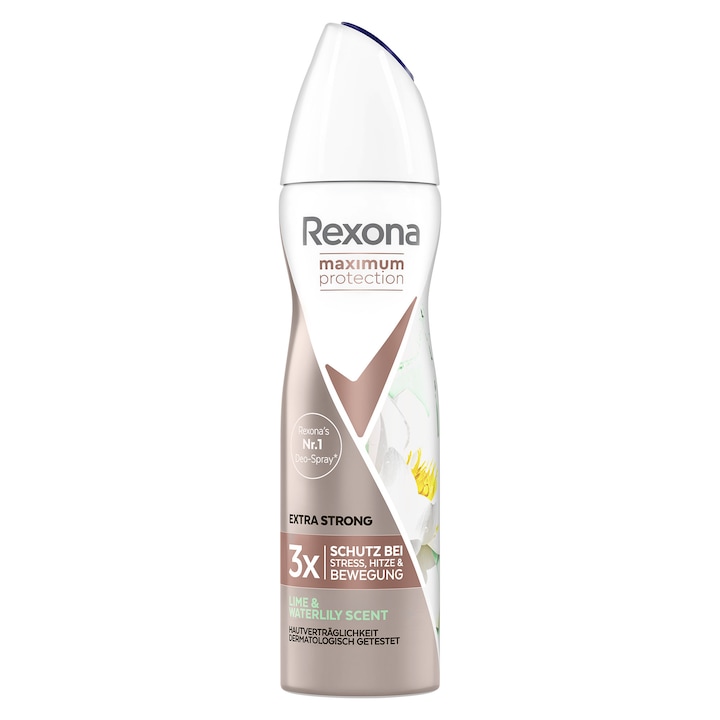 Deodorant spray Rexona Max Pro Waterlily, 150 ml