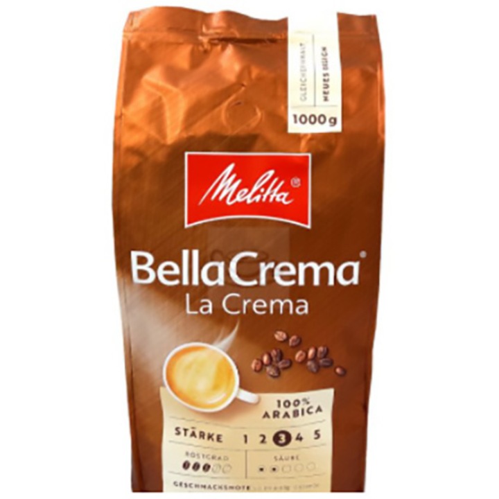 Cafea boabe Melitta Bellacrema la Crema, 1 Kg