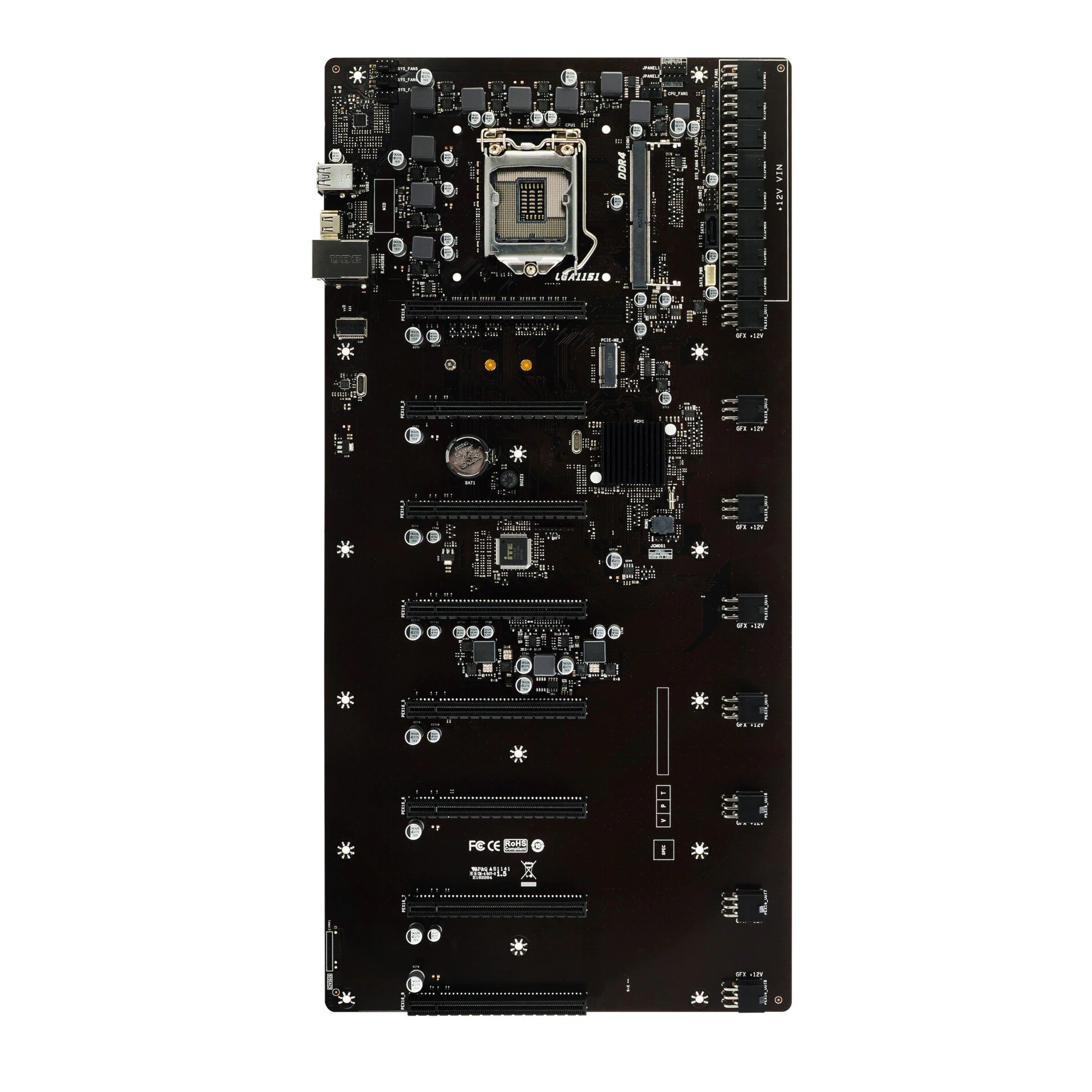 Placa Mãe Biostar Tb250 Btc+ Lga1151/2xddr4/pci-e/dvi-d/usb/ - R$ 639