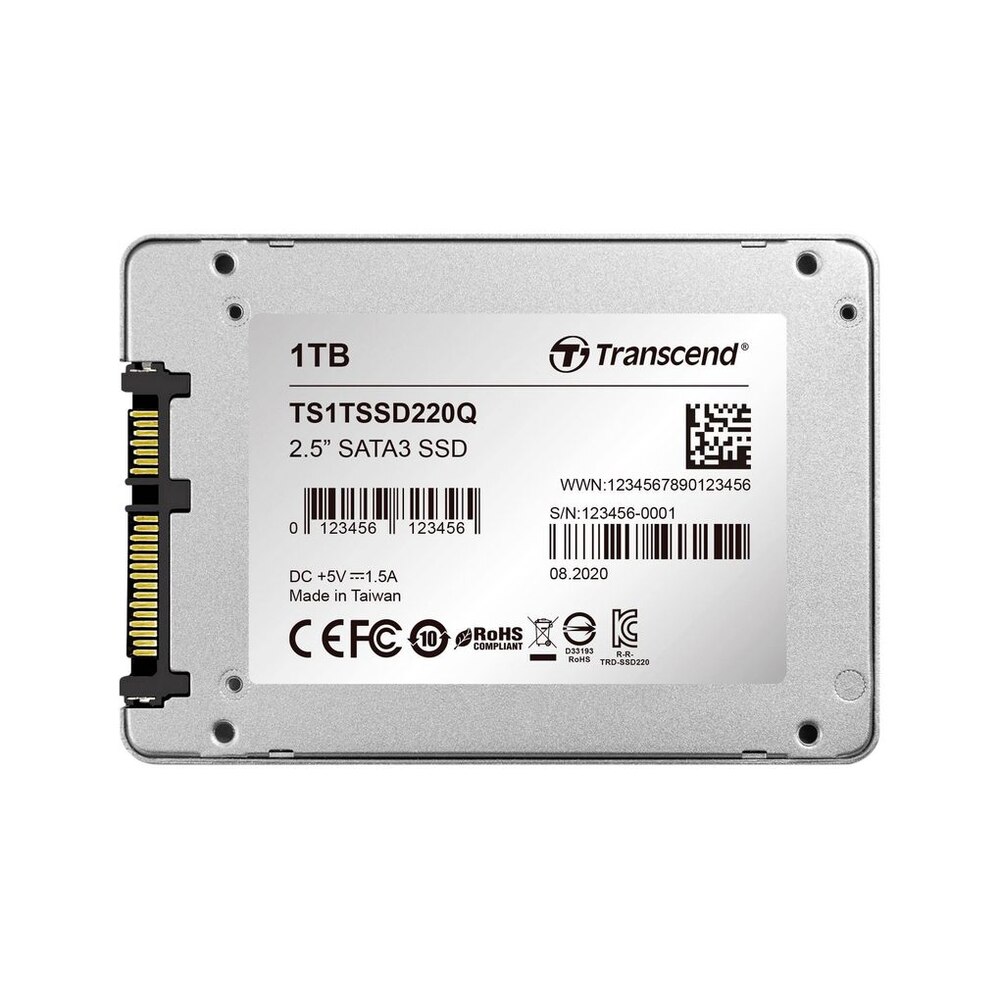 SSD Transcend SSD220Q 1TB SATA-III 2.5 inch - eMAG.ro