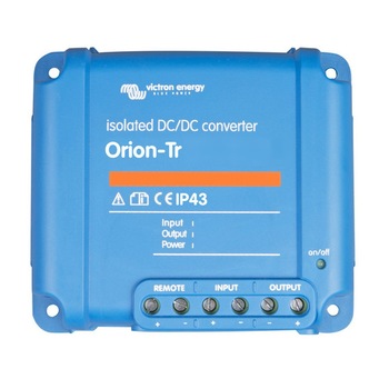 Convertor DC/DC de curent pentru panouri fotovoltaice Orion-Tr 24/24-12A (280W) Victron Convertor DC/DC de curent pentru panouri fotovoltaice Orion-Tr 24/24-12A (280W) Victron
