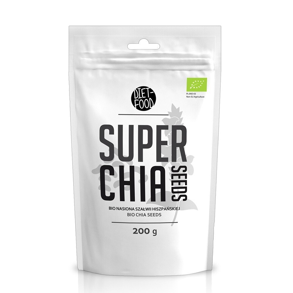Seminte de Chia Bio, Diet Food, 200g