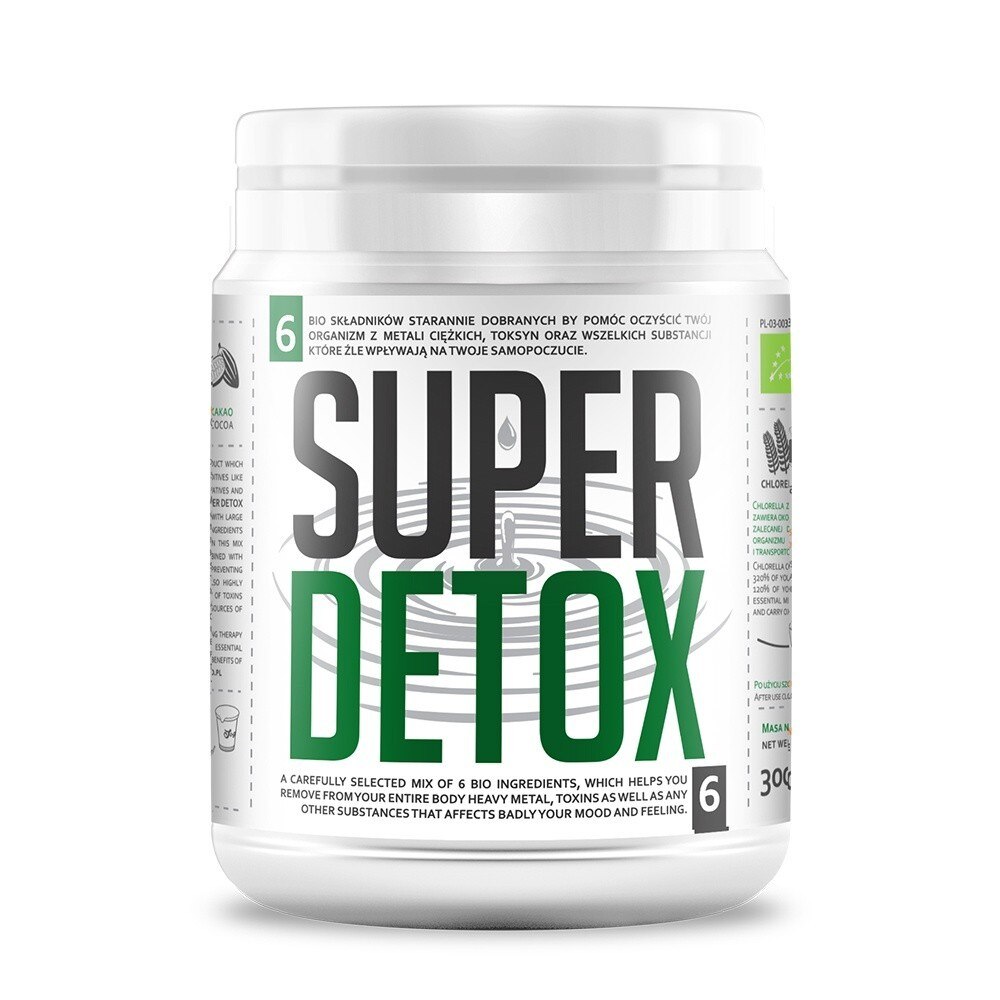 Bio Super Detox Mix pulbere, Diet Food, 300g
