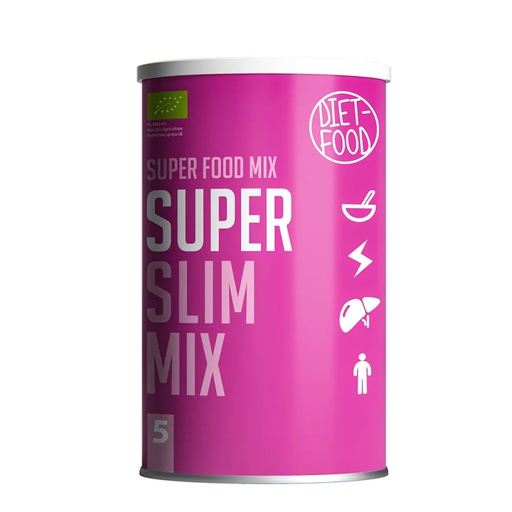 Bio Super Slim Mix pulbere slabire, Diet Food, 300g