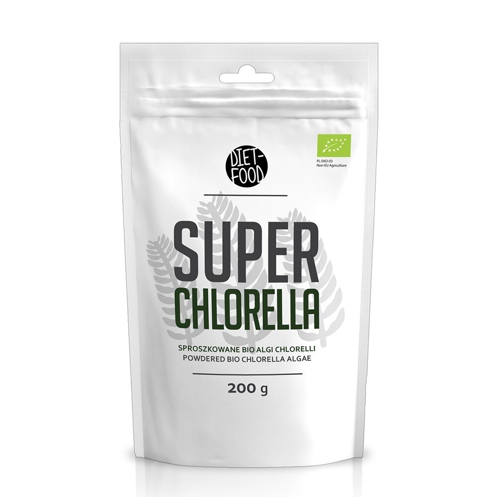 Chlorella bio pulbere, Diet Food, 200g