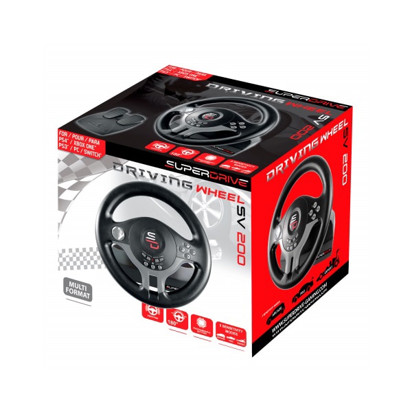 Volan De Joc, Subsonic, Superdrive Multi Racing SV 200, Negru - EMAG.ro