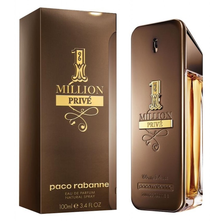 Paco Rabanne 1 Million Prive Férfi parfüm, Eau de Parfum, 100 ml