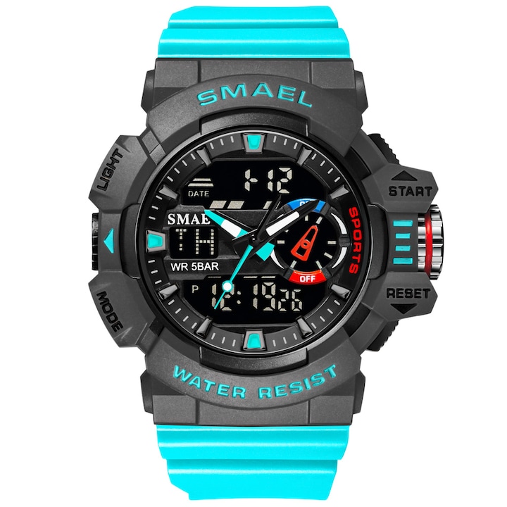 Мъжки часовник Smael Sport Casual Military Style Army Hybrid