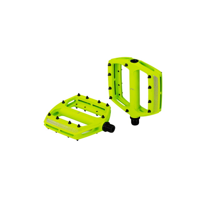Pedale BBB CoolRide BPD-3604, galben fluo
