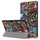 Husa flip pentru Huawei MatePad 11 2023 11", piele ecologica cu model grafitti