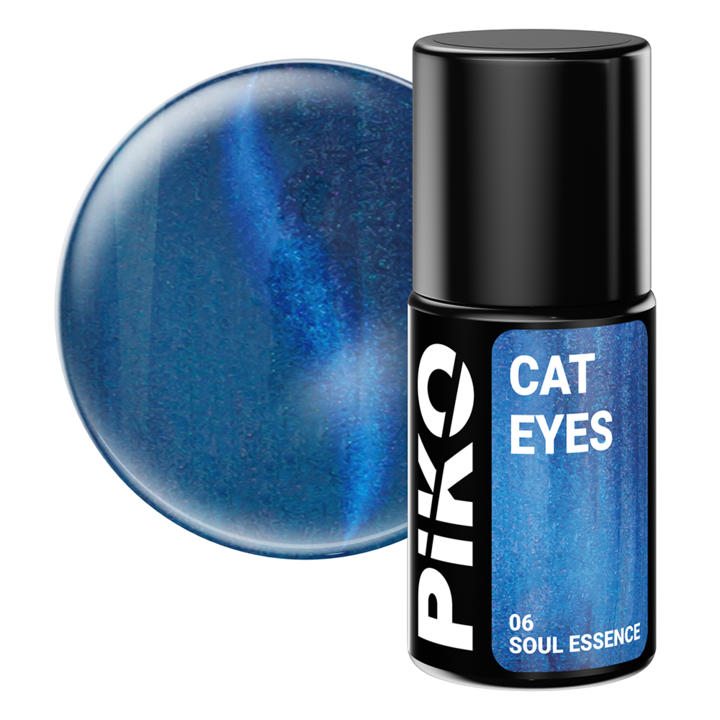 Félpermanens körömlakk, Piko, 7 ml, Cat Eyes, 06 Soul Essence